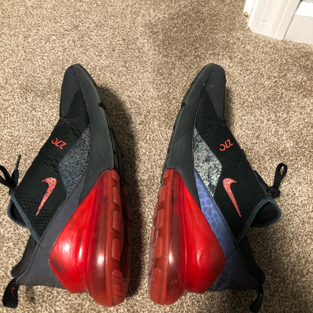 Nike Air Max 270 SE Black Red Reflective